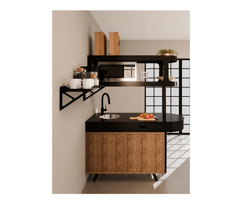 Tekton Island Kitchenette Set