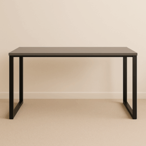Chroma budget office desk with loop legs